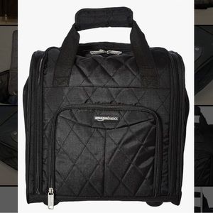 Amazon Basics Under-seat carry-on rolling travel luggage